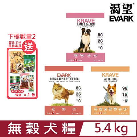 EVARK 渴望 加拿大-無穀犬糧 5.4kg