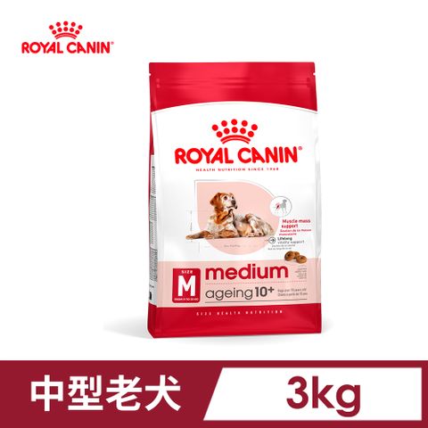 ROYAL 法國皇家 SHN 皇家中型老犬10+歲 M+10 3KG_(熟齡犬/老犬)