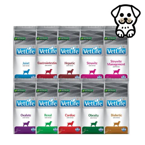 Farmina 法米納 VetLife 天然處方系列（VD）犬用 2kg (狗飼料)