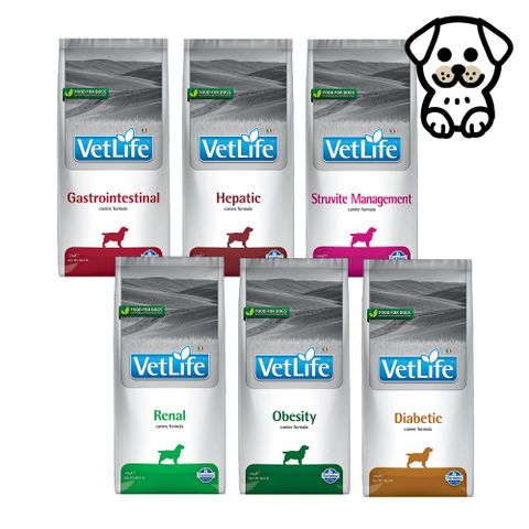 Farmina 法米納 VetLife 天然處方系列（VD）犬用 12kg (狗飼料)