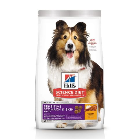 送贈品 Hills 希爾思 607592 成犬 敏感腸胃與皮膚 雞肉特調 1.81KG 寵物 狗飼料