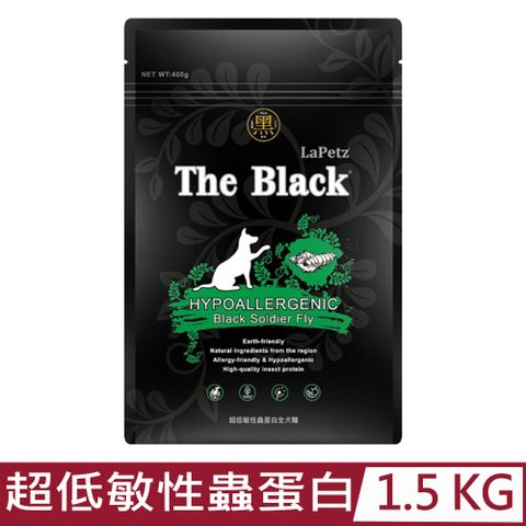 LaPetz樂倍-黑酵母 超低敏性蟲蛋白全犬糧 1.5kg