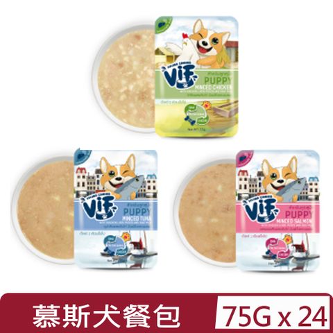 【24入組】ViF咪芙-好鮮餐包系列- 馬鈴薯佐山羊奶 75g 犬餐包