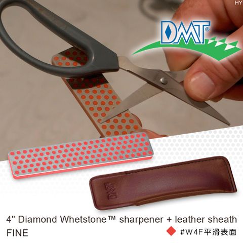 DMT 4" Diamond Whetstone™ sharpener 4"鑽石磨刀石-附皮套#W4F