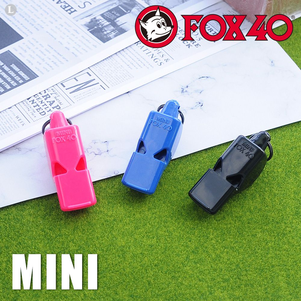 FOX  40 MINI 9803 彩色系列哨(附繫繩) 單色單顆售