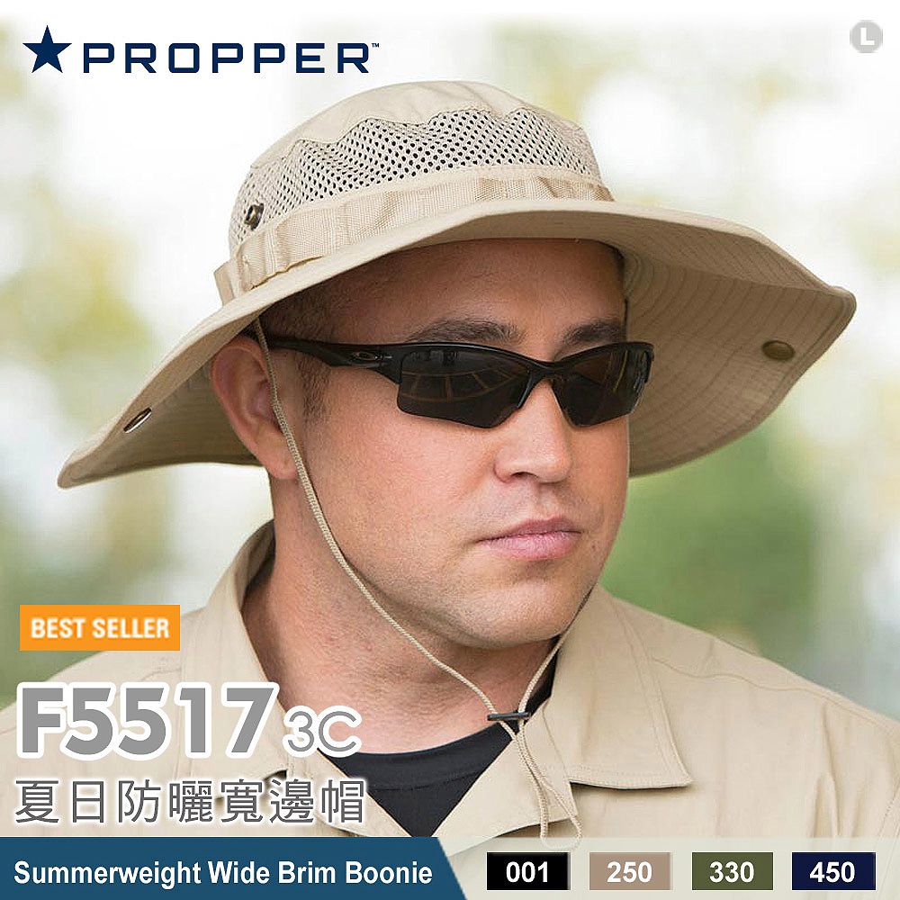 PROPPER 【福利品】 Summerweight Wide Brim Boonie 夏日防曬寬邊帽 #F5517 3C