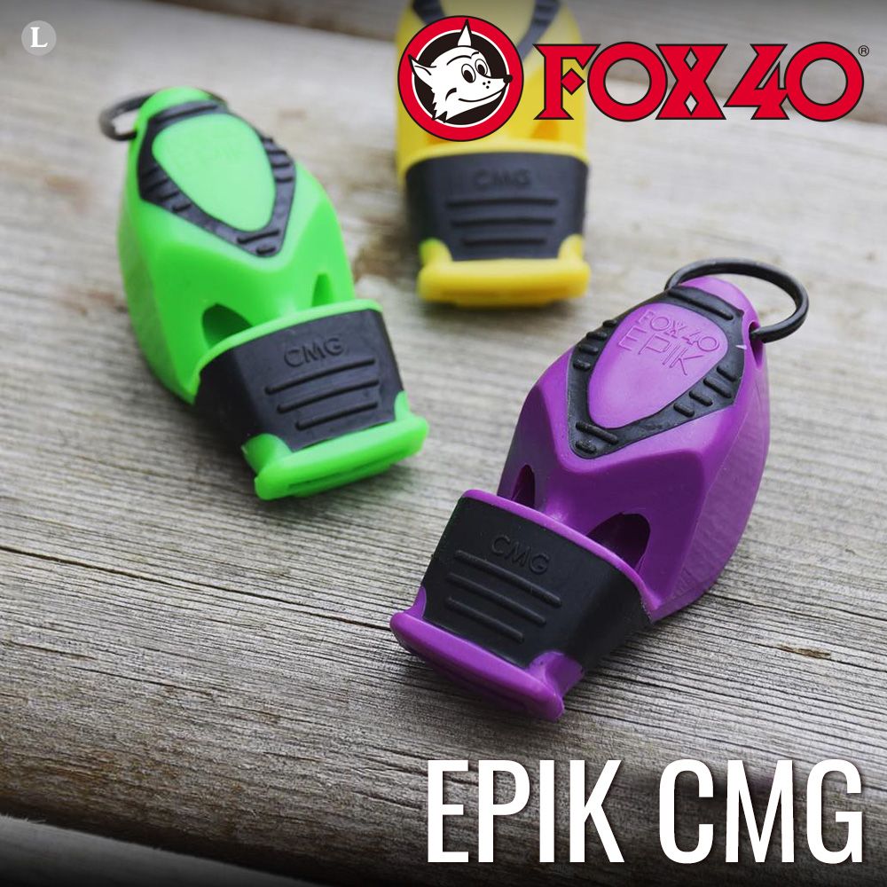 FOX 【福利品】 40 EPIK CMG 8803 彩色系列哨(附繫繩)單色單顆售