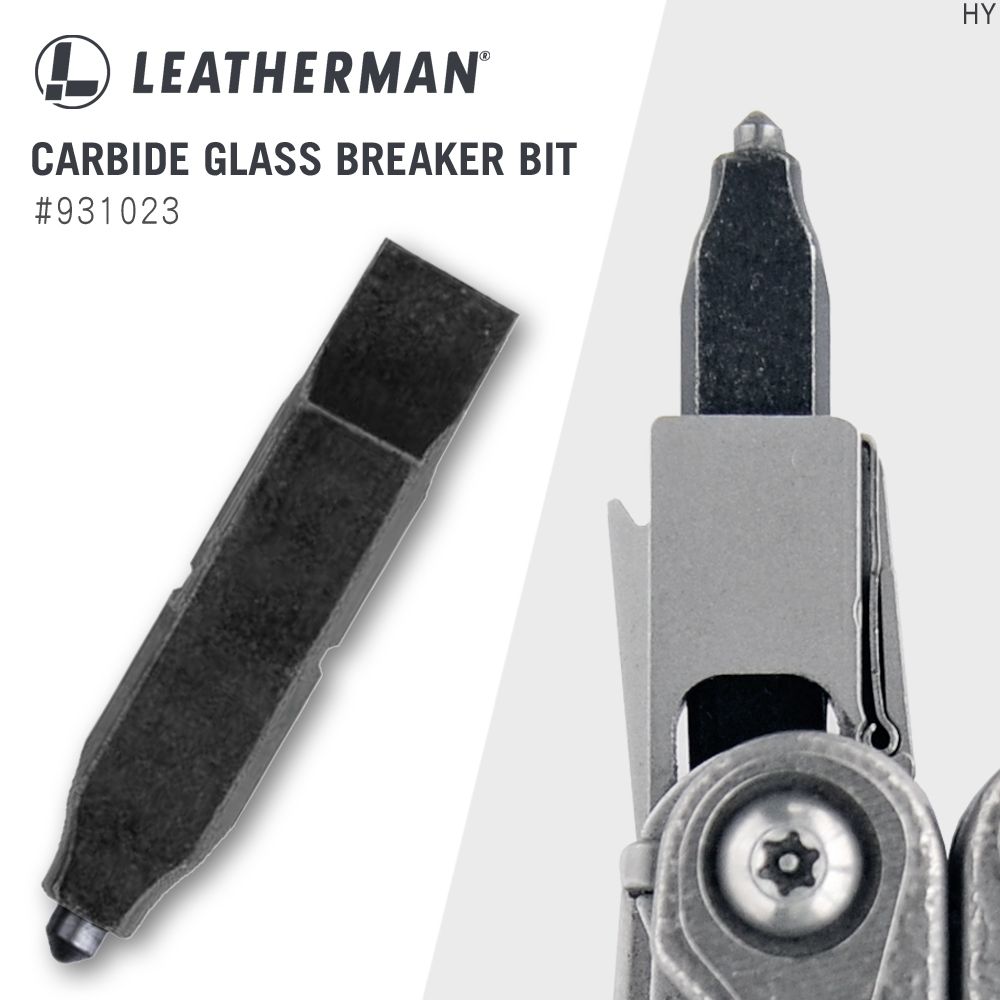 LEATHERMAN  玻璃擊破器 & 1/4"一字起子931023