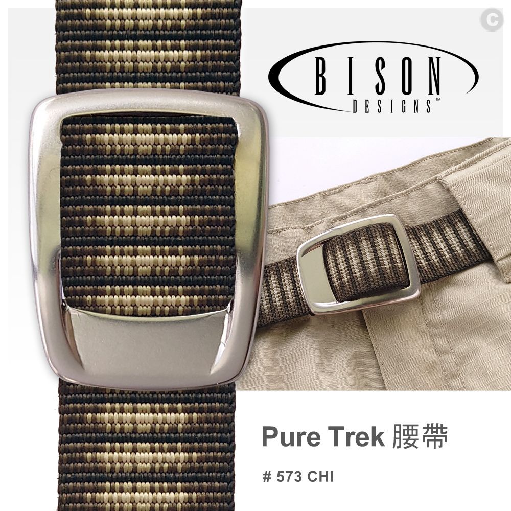 BISON  DESIGNS Pure Trek 腰帶#573CHI