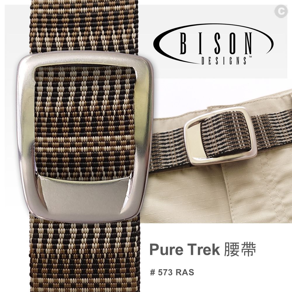 BISON  DESIGNS Pure Trek 腰帶#573 RAS