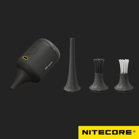 NiteCore 奈特科爾 BB nano 多用途迷你電動氣吹 + NIA008 加強清潔套裝 組合