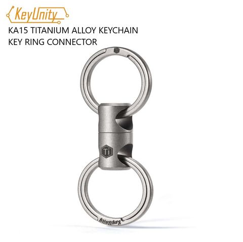 KeyUnity KeyUnity KA15 鈦合金鑰匙圈鑰匙圈連接器