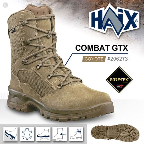 HAIX COMBAT GTX COYOTE 高筒鞋(狼棕色) (#206273)