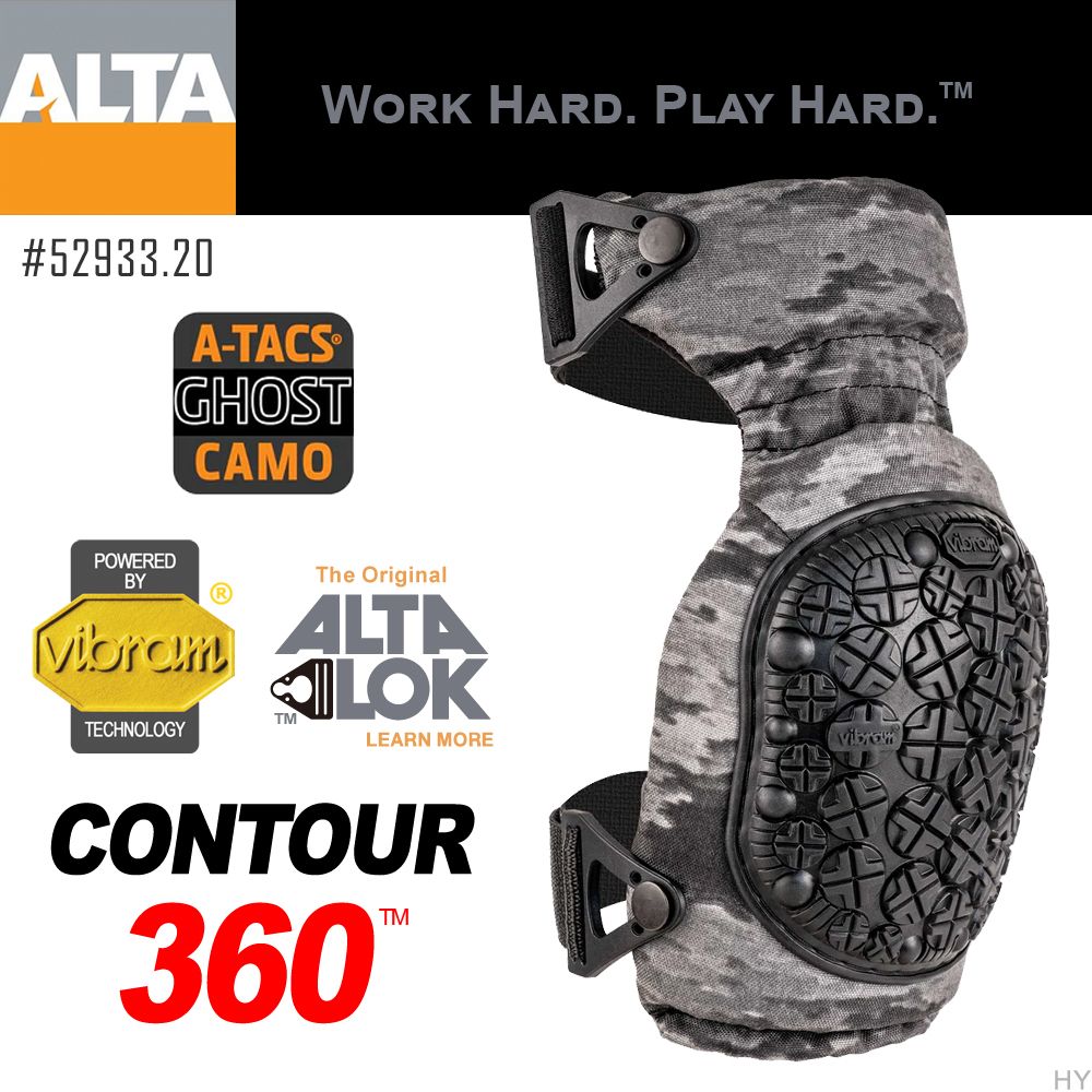 Alta CONTOUR360-LOK護膝/鬼影迷彩#52933.20