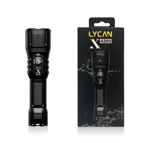 LYCAN X4200 水陸兩用手電筒 100米 4200流明