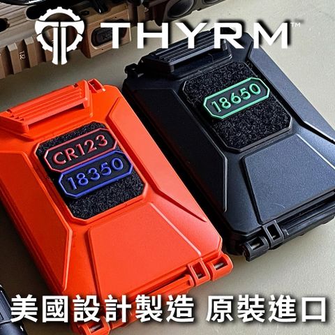 美國THYRM CV5M 電池盒專用電池型號魔鬼氈四片裝 - 黑色