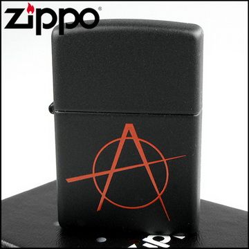 Zippo 美系~Anarchy無政府主義標誌打火機