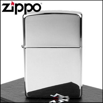 Zippo 美系~Double Lustre加工-頂部Logo打印打火機