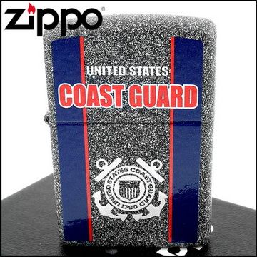 Zippo 美系~USCG-美國海岸警衛隊Logo圖案設計打火機