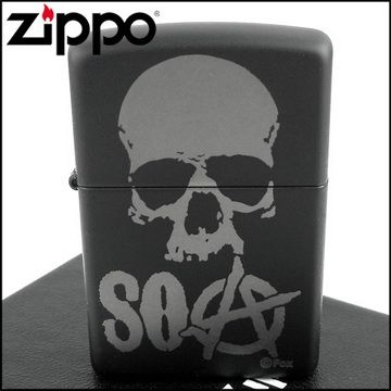 Zippo 美系~Sons Of Anarchy-混亂之子骷髏圖案打火機