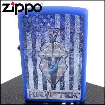 【ZIPPO】美系~Kryptek-仿生迷彩國旗圖案打火機