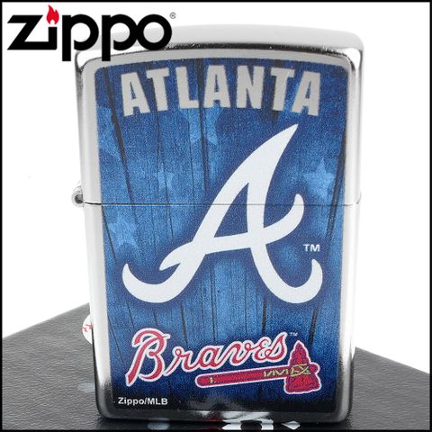 【ZIPPO】美系~MLB美國職棒大聯盟-國聯-Atlanta Braves亞特蘭大勇士隊