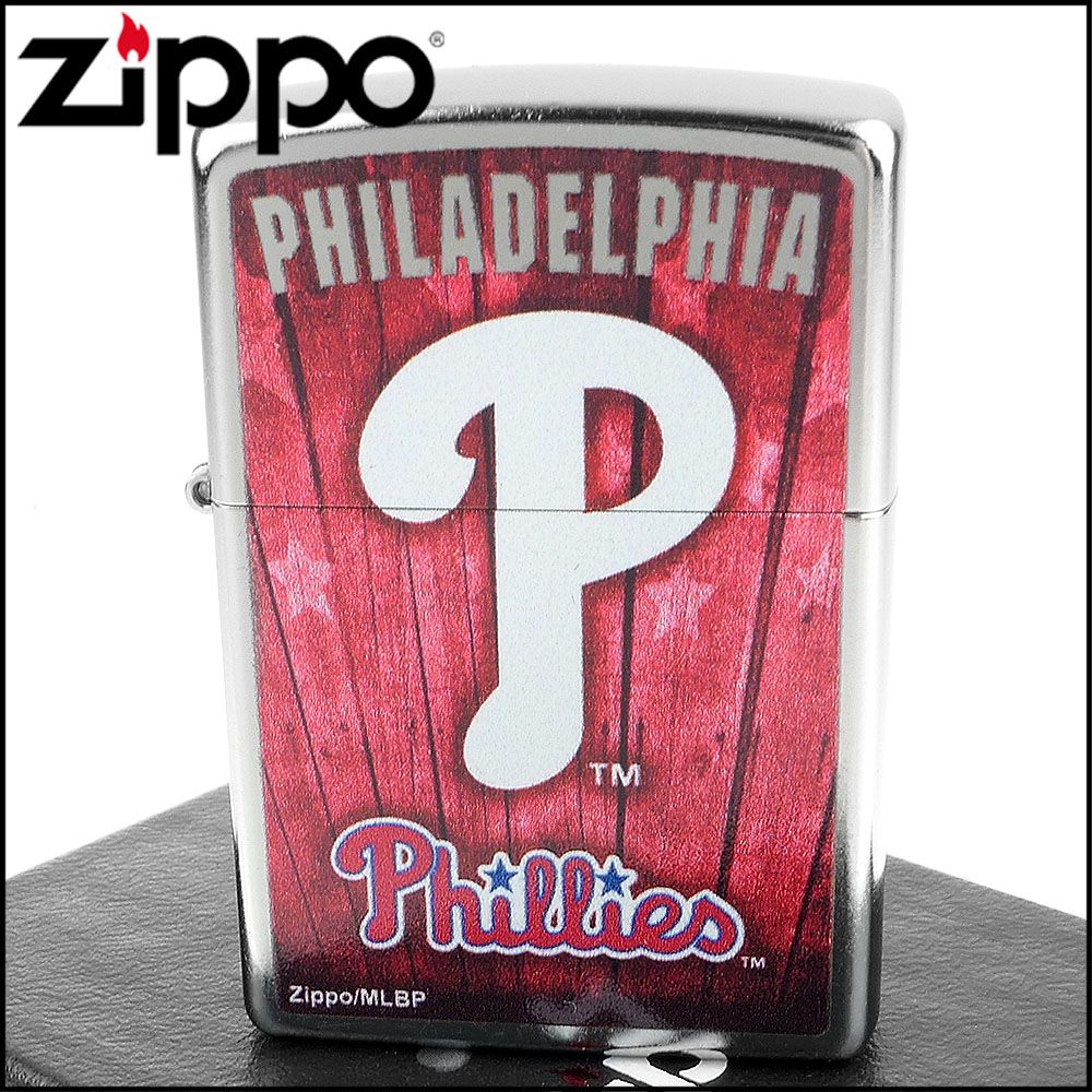 Zippo 美系~MLB美國職棒大聯盟-國聯-Philadelphia Phillies費城費城人隊