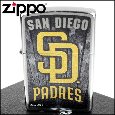 【ZIPPO】美系~MLB美國職棒大聯盟-國聯-San Diego Padres聖地牙哥教士隊