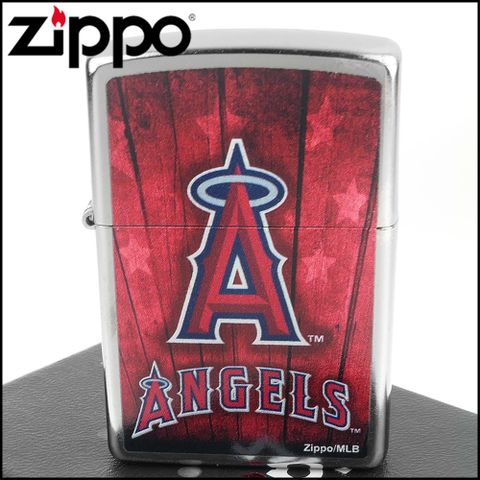 Zippo 美系~MLB美國職棒大聯盟-美聯-Los Angeles Angels洛杉磯天使隊