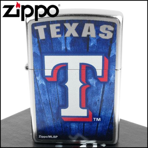 【ZIPPO】美系~MLB美國職棒大聯盟-美聯-Texas Rangers德州遊騎兵隊