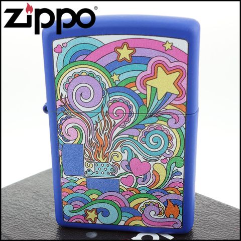 Zippo 美系~Abstract -抽象圖案設計打火機