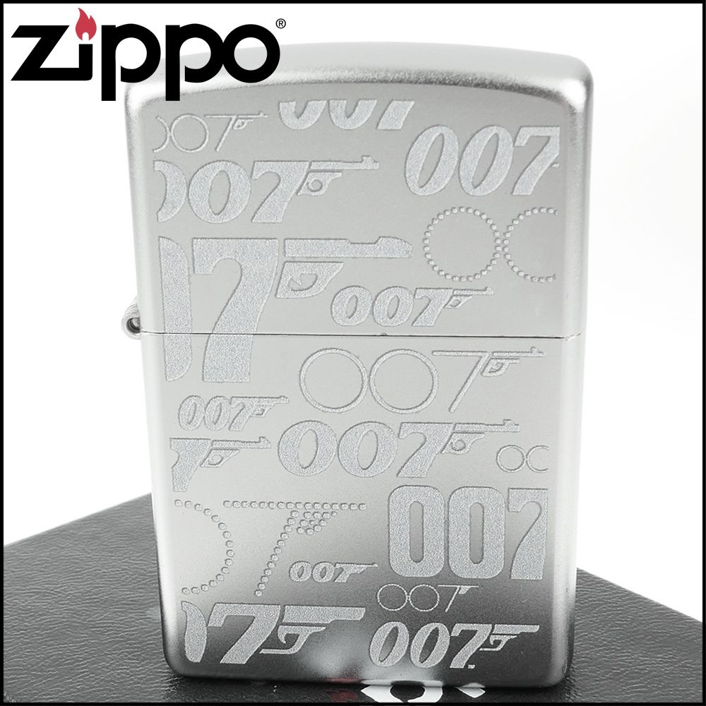 Zippo 美系~James Bond 007-詹姆士龐德圖案打火機