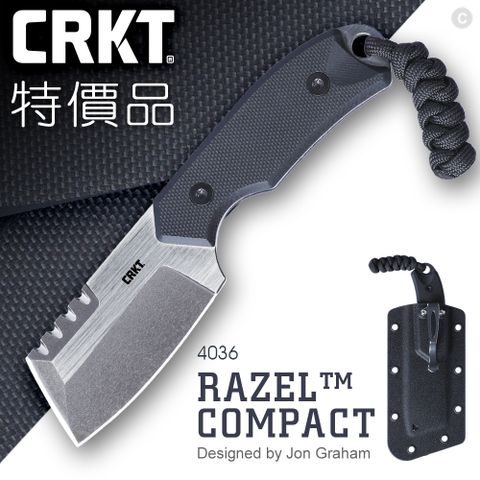 CRKT 特價品 RAZEL COMPACT小直刀#4036