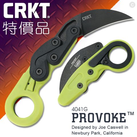 CRKT 特價品PROVOKE 機械運動折刀/ZAP (#4041G)