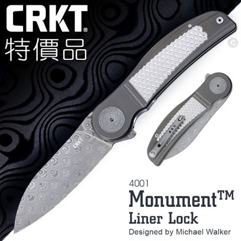 CRKT 特價品 MONUMENT 折刀 #4001