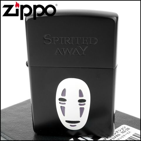 Zippo 日系~吉卜力工作室-宮崎駿-神隱少女-無臉男貼飾設計