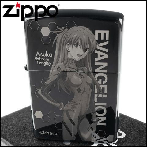 Zippo 日系~EVA新世紀福音戰士-新劇場版-式波 明日香 蘭格雷 圖案雷射雕刻