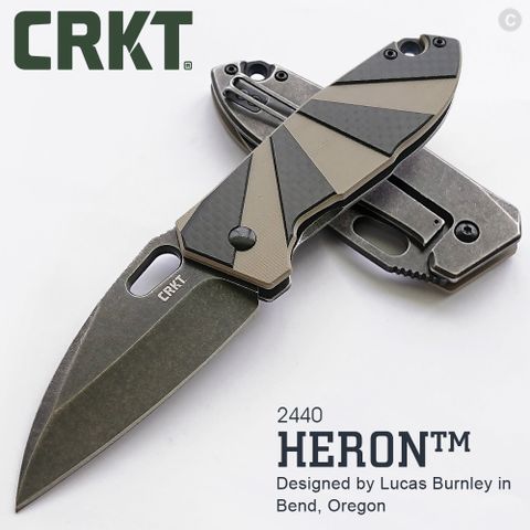 CRKT HERON 折刀 (#2440 )