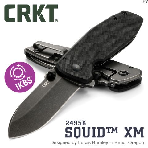 CRKT SQUID XM 折刀(#2495K)