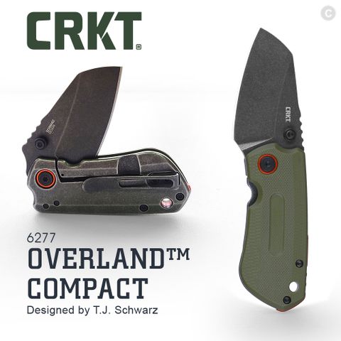 CRKT OVERLAND COMPACT 小折刀(#6277)