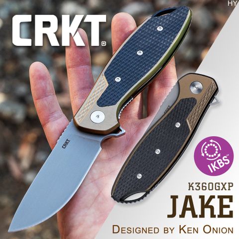 CRKT JAKE 折刀#K360GXP