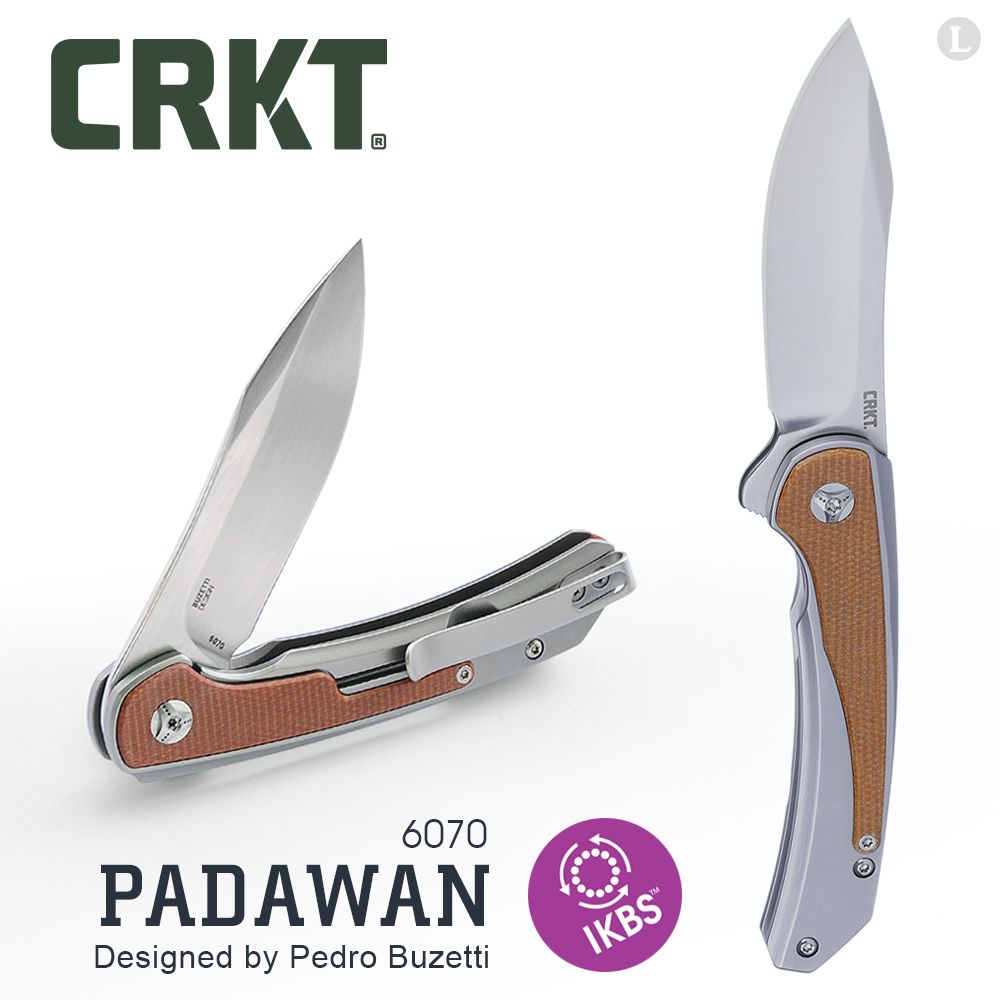 CRKT  PADAWAN 折刀棕色 (#6070)