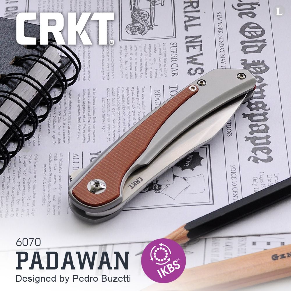 CRKT  PADAWAN 折刀棕色 (#6070)