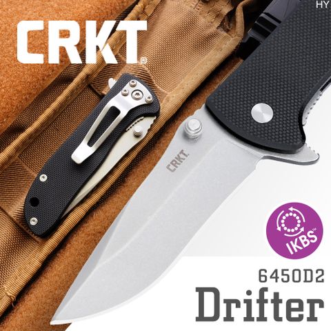 CRKT Drifter 折刀#6450D2#6450D2