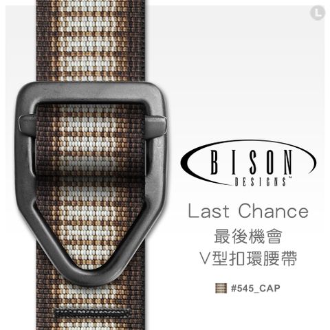 BISON DESIGNS™ Last Chance™ 最後機會V型扣環腰帶 #545CAP