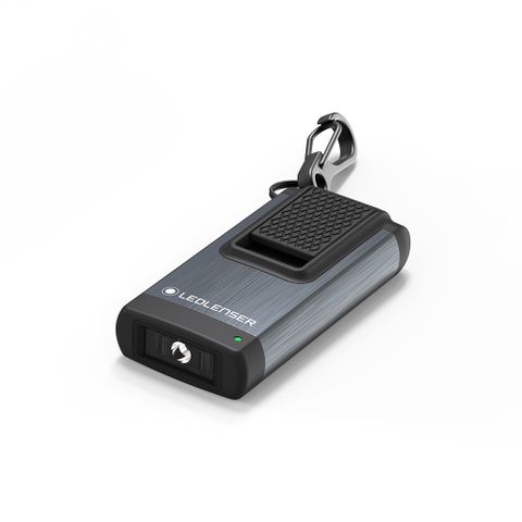 德國 Ledlenser K4R 4GB 充電式鑰匙圈型手電筒-灰色