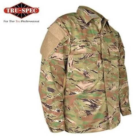 TRU SPEC 鐵士貝克 鐵士軍規【TRU-SPEC】BDU 作戰上衣 多地虎斑迷彩