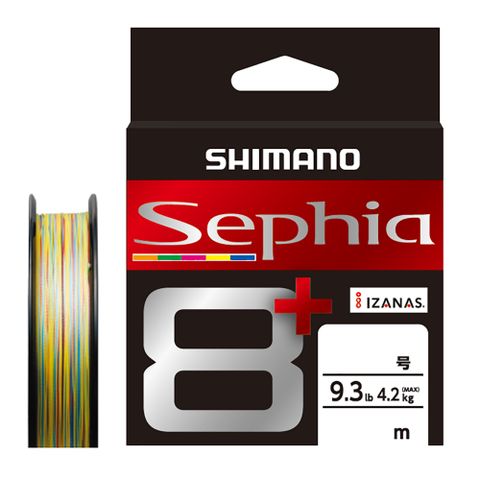 【SHIMANO】Sephia 8股 5色PE線 200m LD-E61T 木蝦釣用
