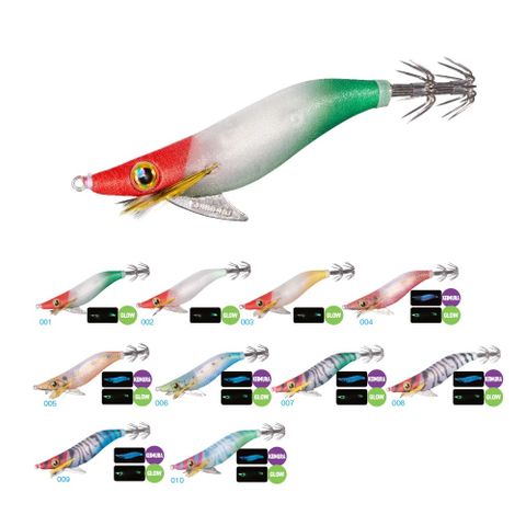 【SHIMANO】Sephia 烏賊鉛釣組專用木蝦 FLASHBOOST 2.5號(QS-X25U)