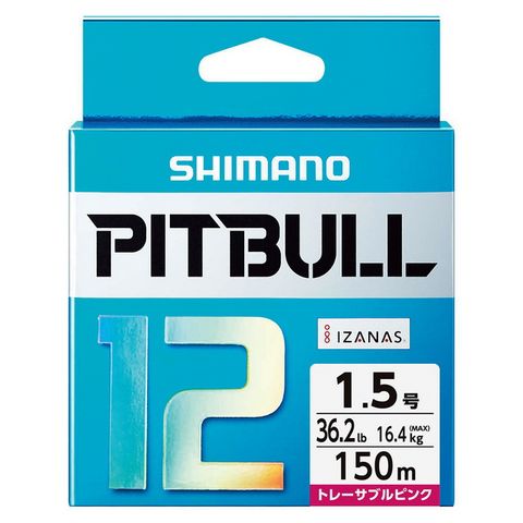 【SHIMANO】PITBULL 12股 PE線 150m PL-M52R